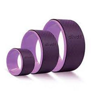 Yoga wheel set by Hitik model INTYW01 BLK & Purple